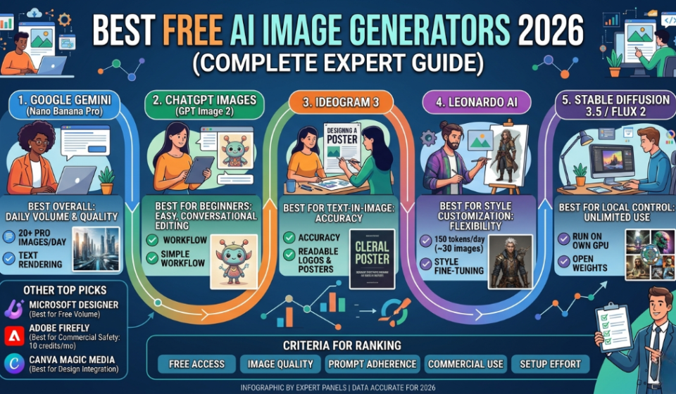 best free ai image generators 2026