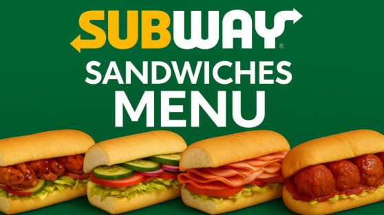 subway uk menu