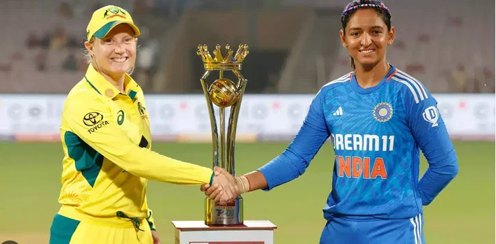 Australia Women's National Cricket Team Vs India Women's National Cricket Team Timeline
